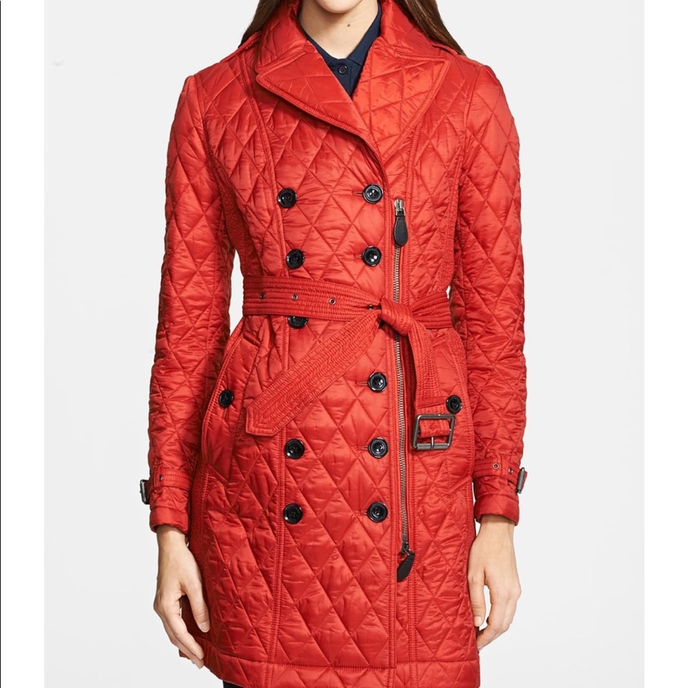 'Flynsbury' Quilted Double Breasted Jacket